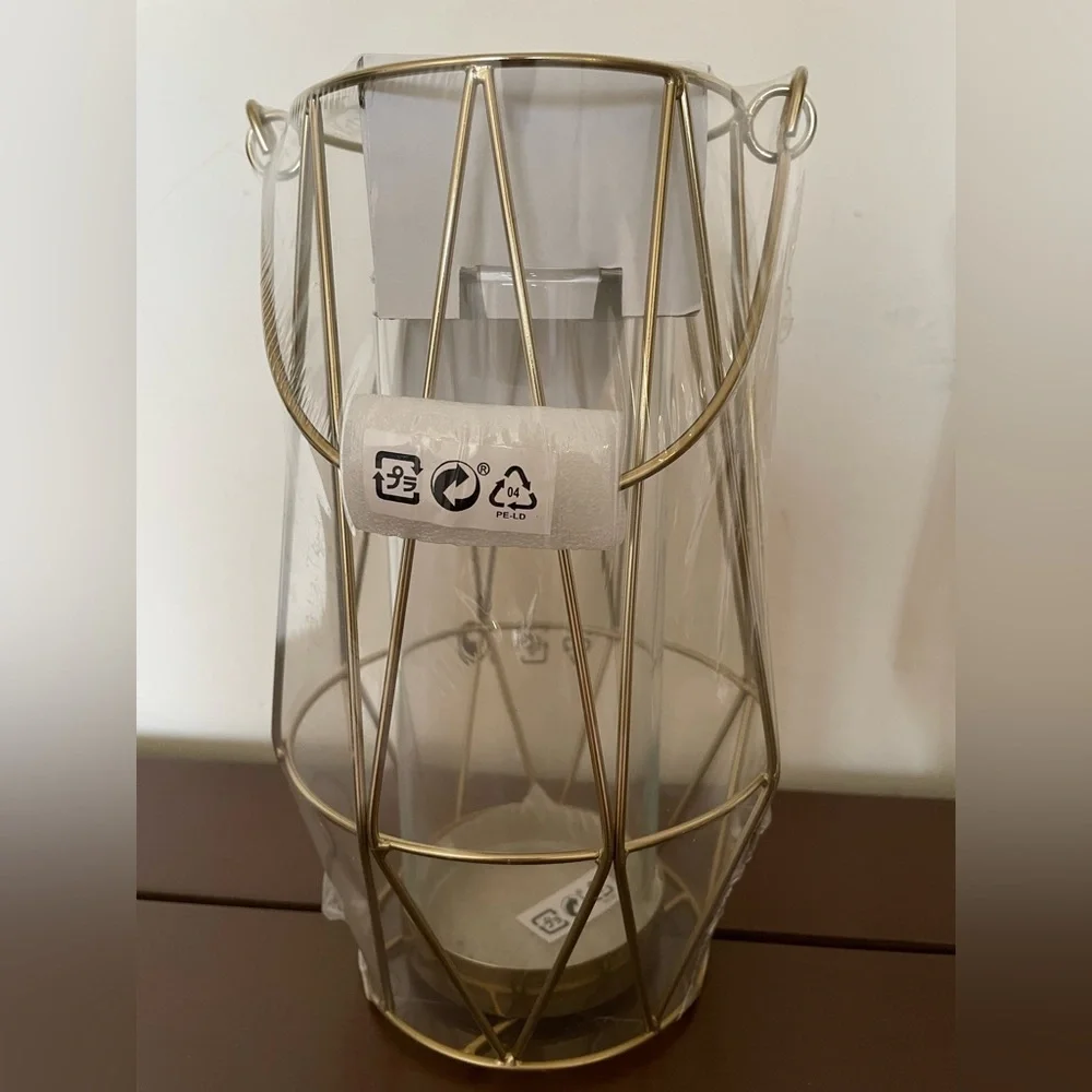 IKEA VINDFLÄKT Tealight Holder, gold-colour24 cm (9 